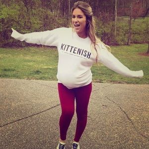 Jessie James Decker Kittenish Logo Sweatshirt